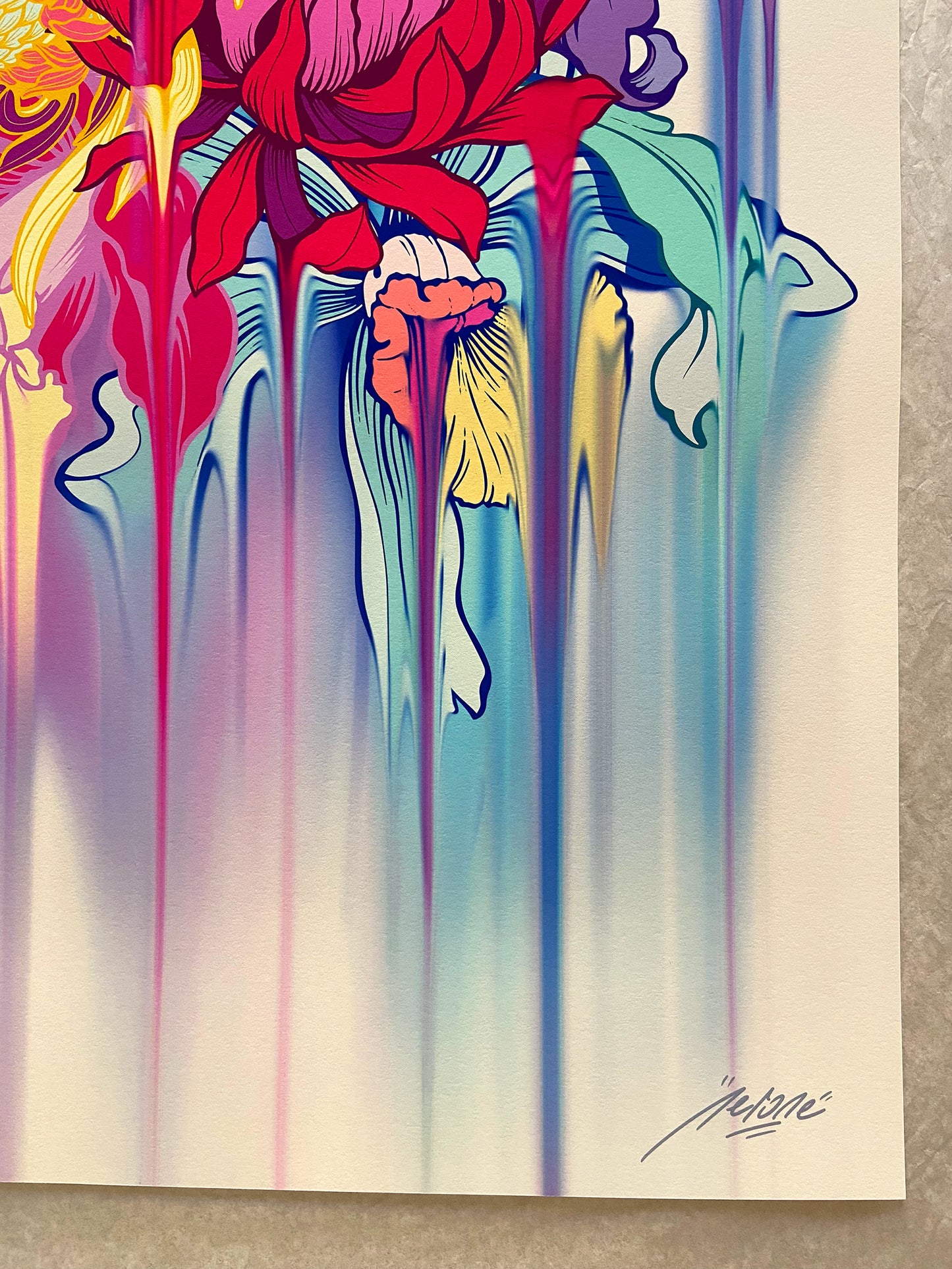 Dripping Flowers