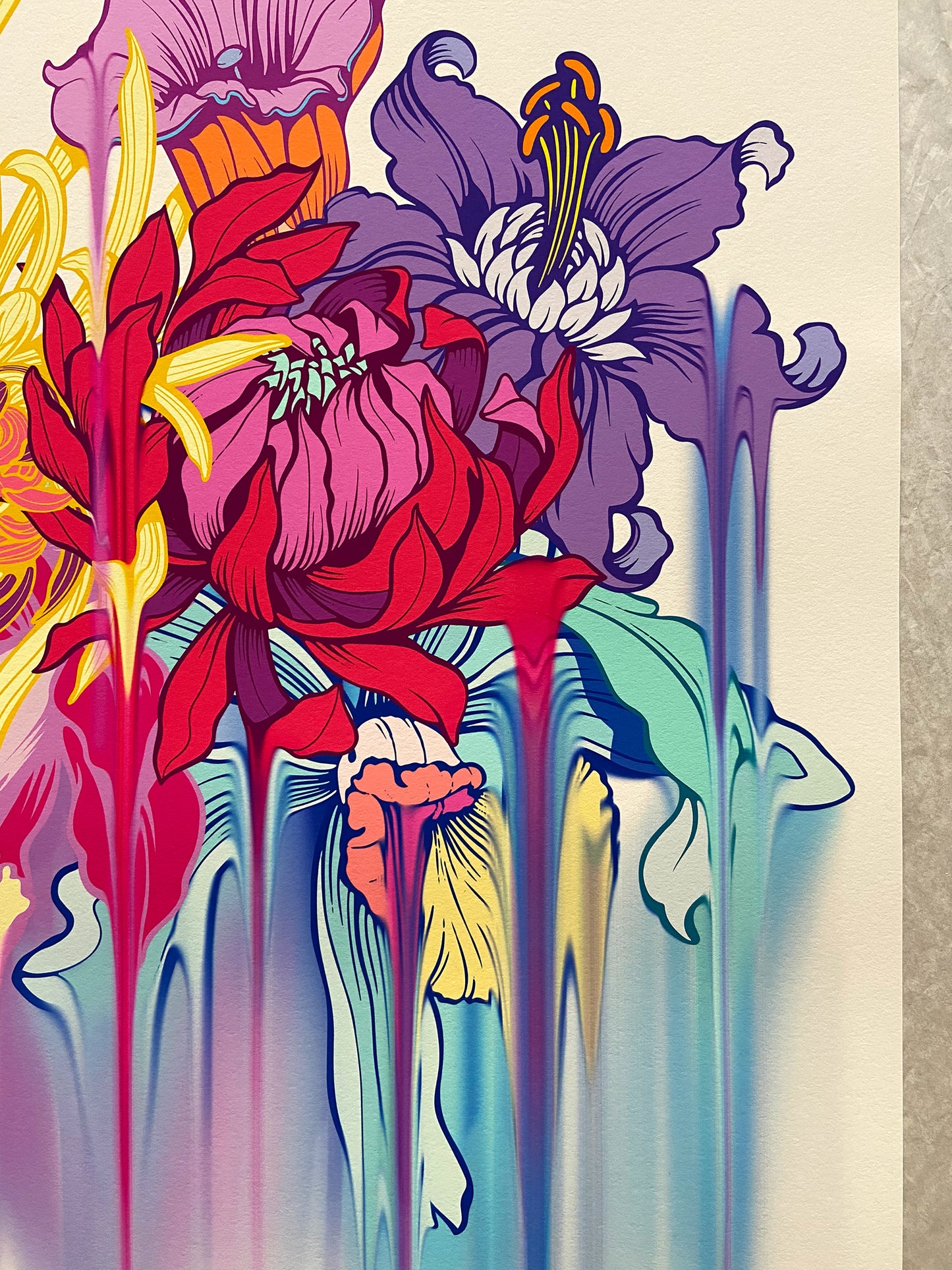 Dripping Flowers