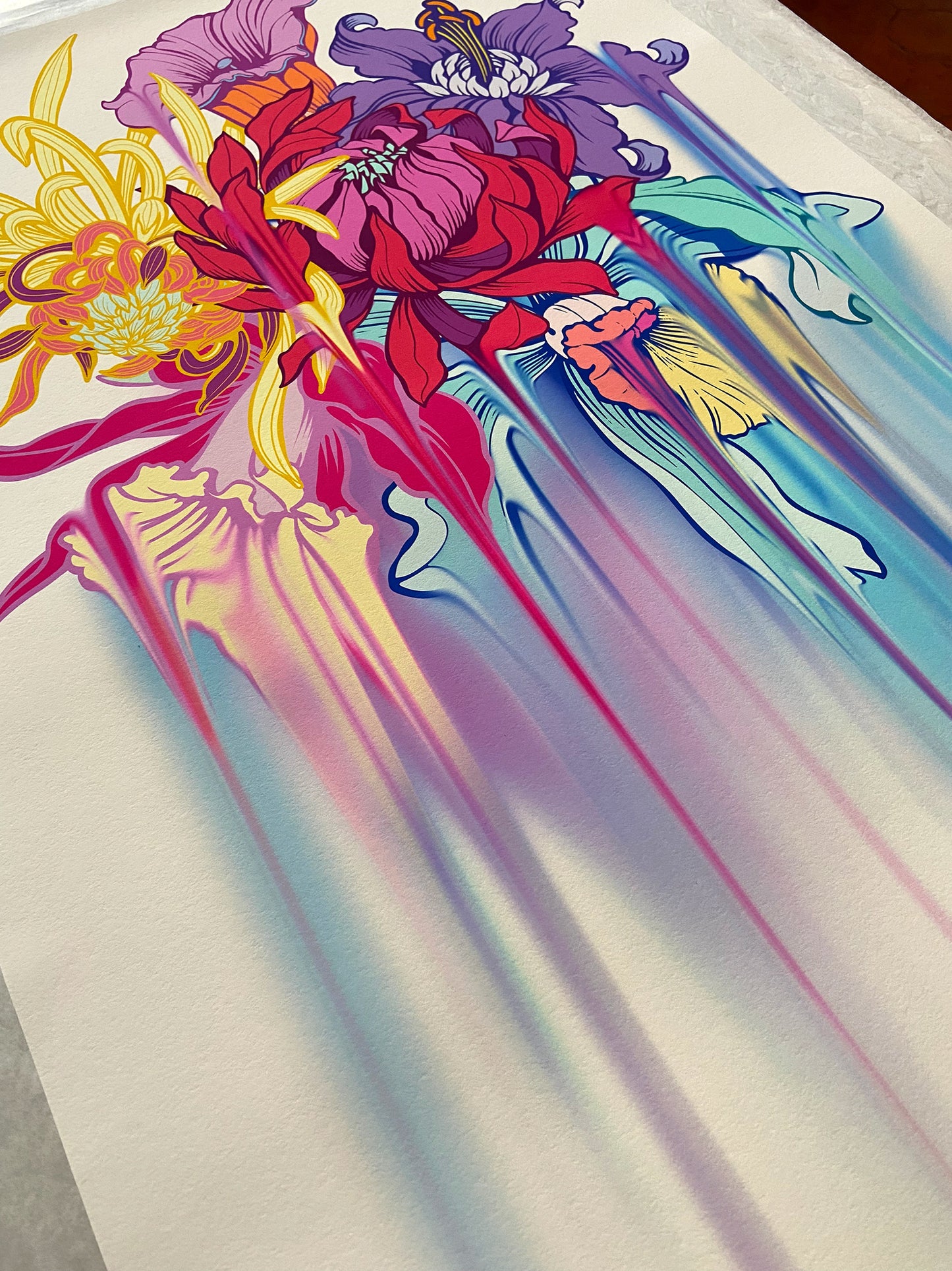 Dripping Flowers